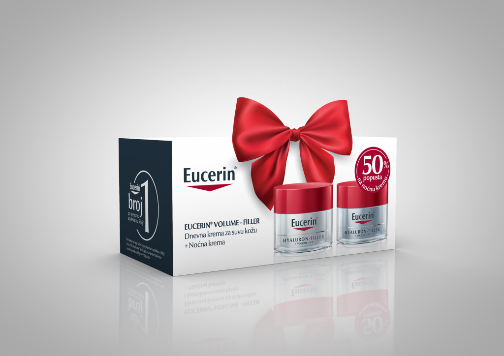 Eucerin HF Volume suva koža, spec pakovanje