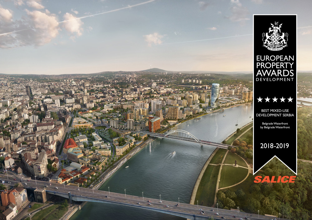 Belgrade Waterfront osvojio The European Property Award