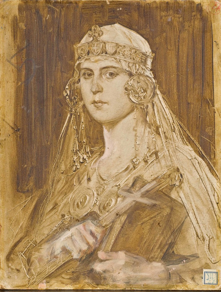 Paja Jovanovic, Muni kao srednjovekovna vladarka, Muzej grada Beograda
