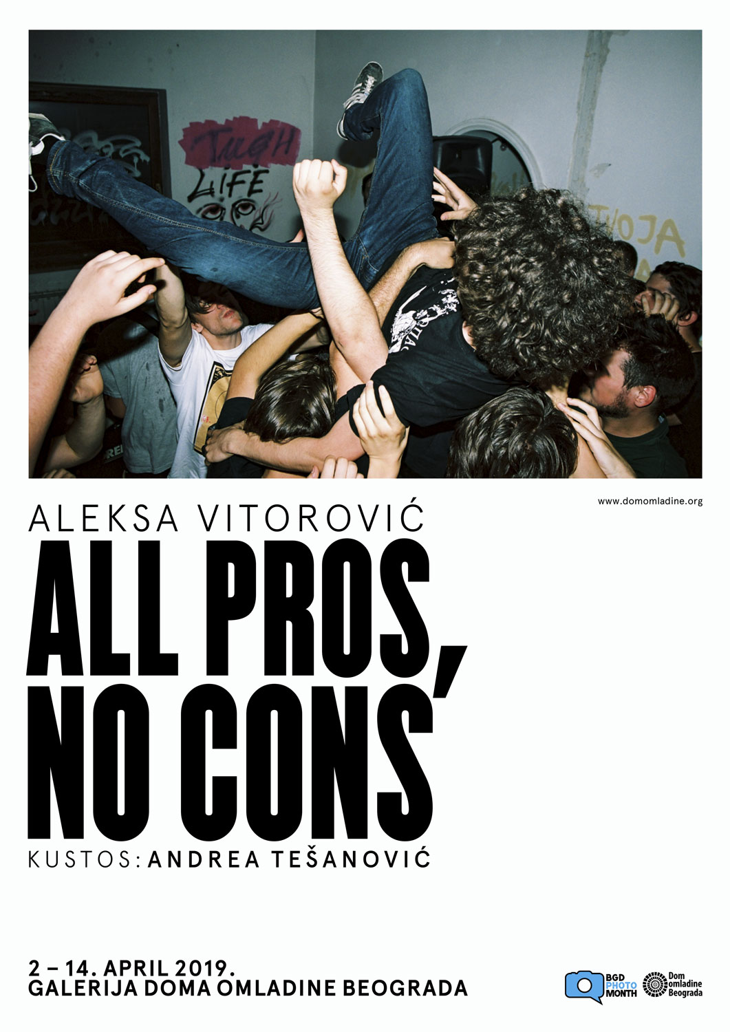 Izložba “All Pros, No Cons” Alekse Vitorovića u Galeriji Doma omladine Beograda