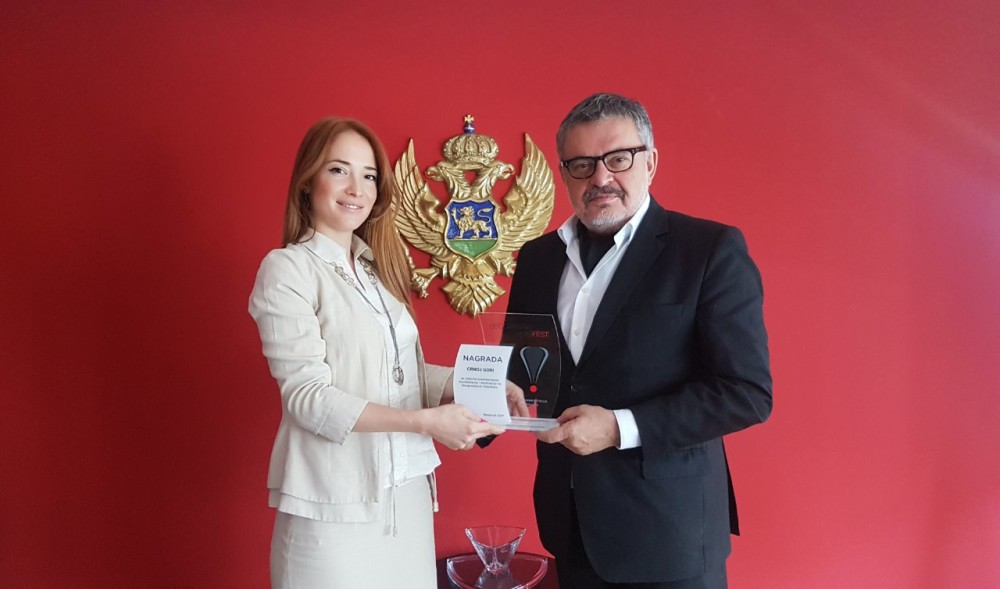 Crna Gora dobitnik priznanja za najbolje predstavljanje manifestacija i destinacija na Beogradskom Manifestu