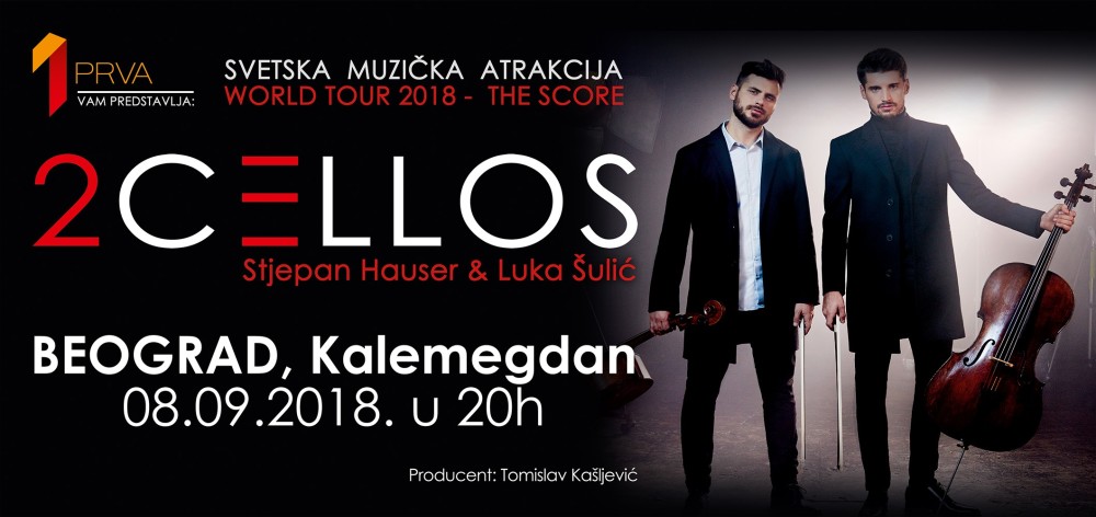 2CELLOS – predgrupe i veliko interesovanje za koncert