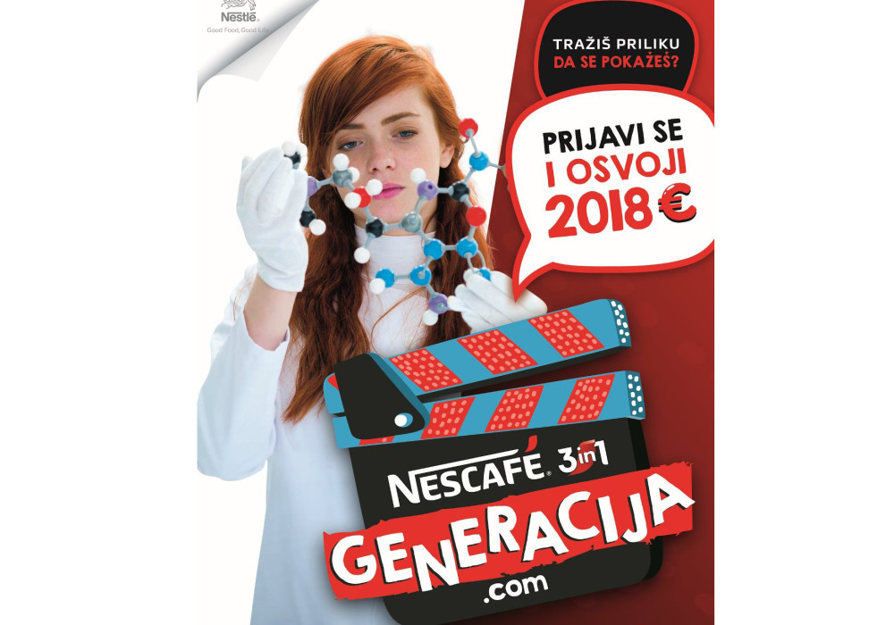Počinju prijave za prvu NESCAFÉ 3in1 Generaciju: Mladi talenti Srbije imaju priliku da osvoje 2018 evra!